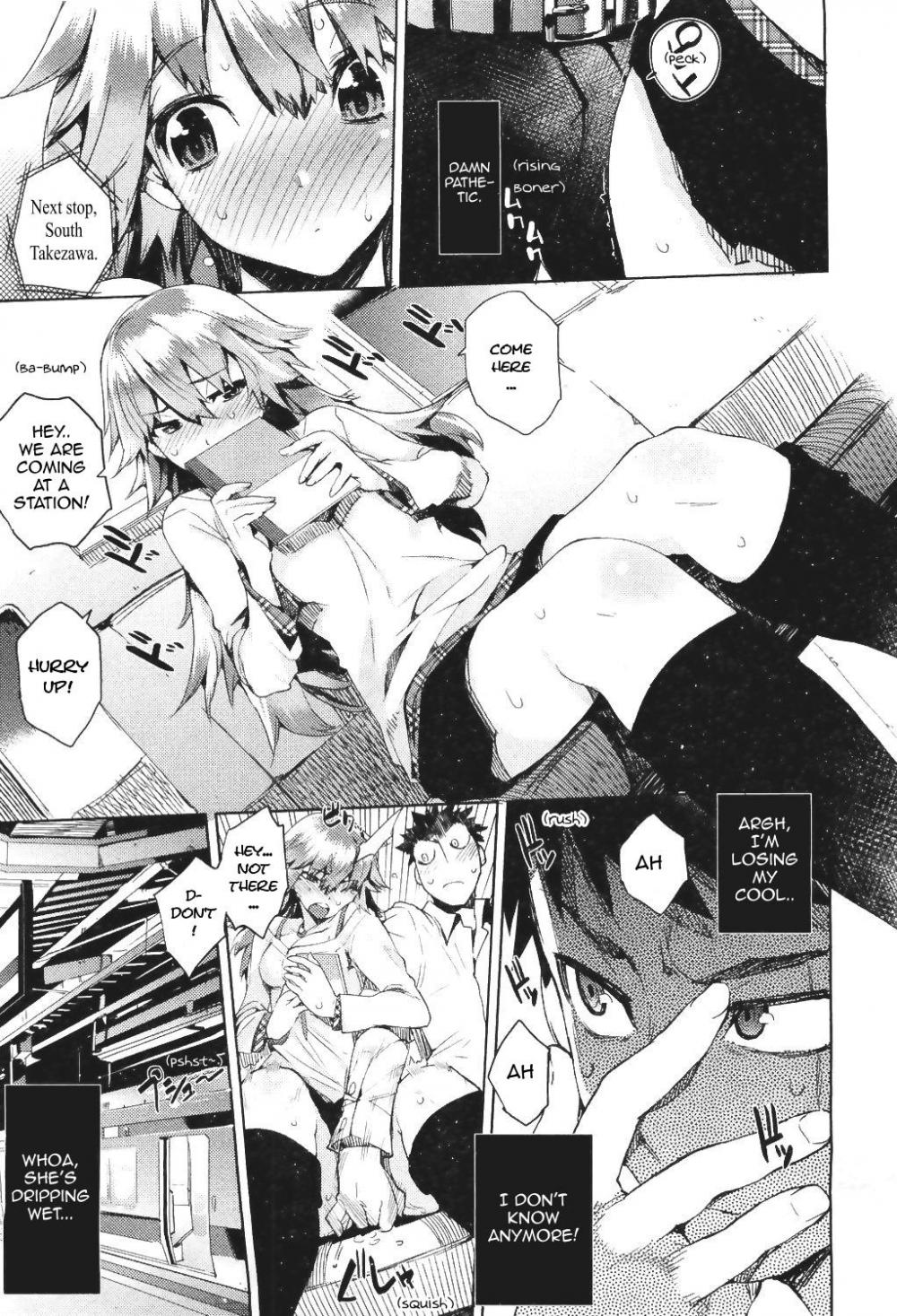 Hentai Manga Comic-Dare Koi Train-Read-9